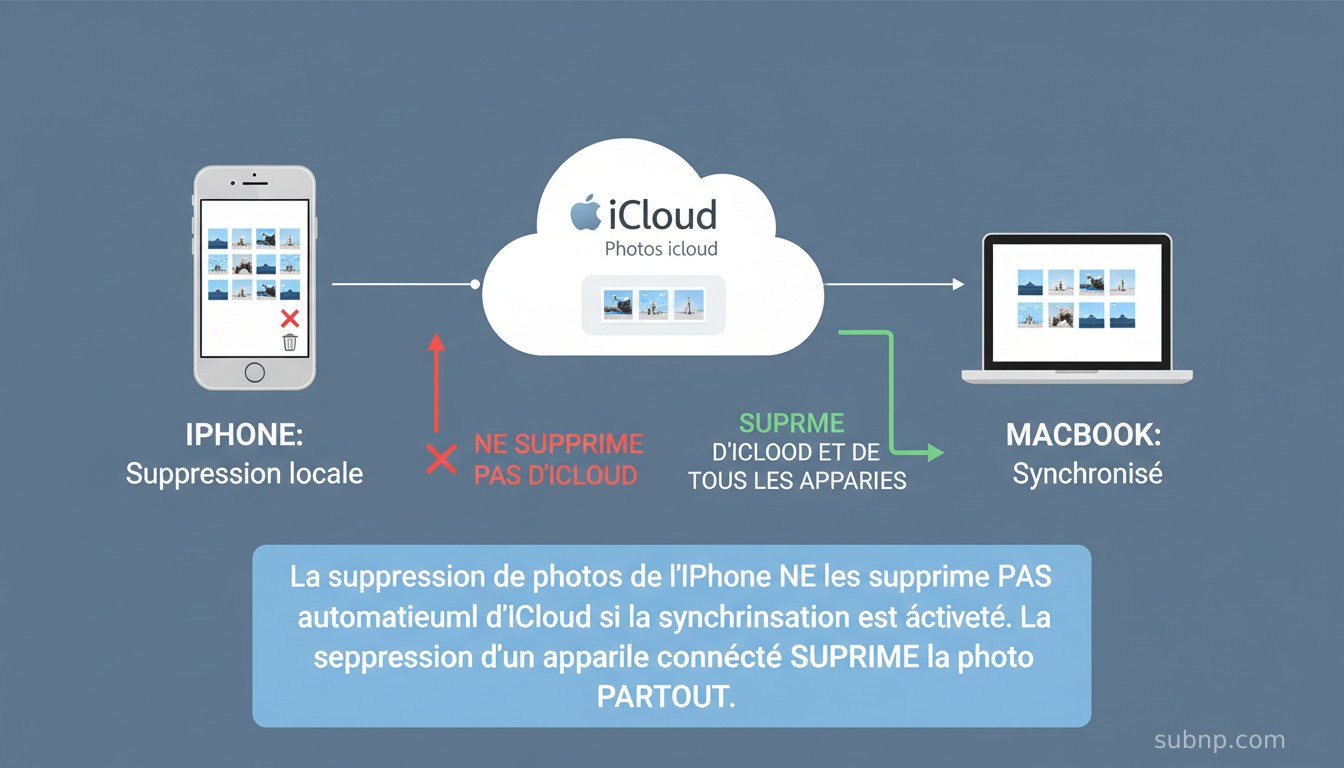 La suppression de photos de l'iPhone les supprime-t-elle d'iCloud ? Voici la réponse